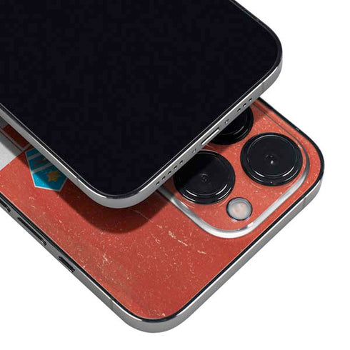 Croatia Flag Distressed iPhone 16 Pro Skin